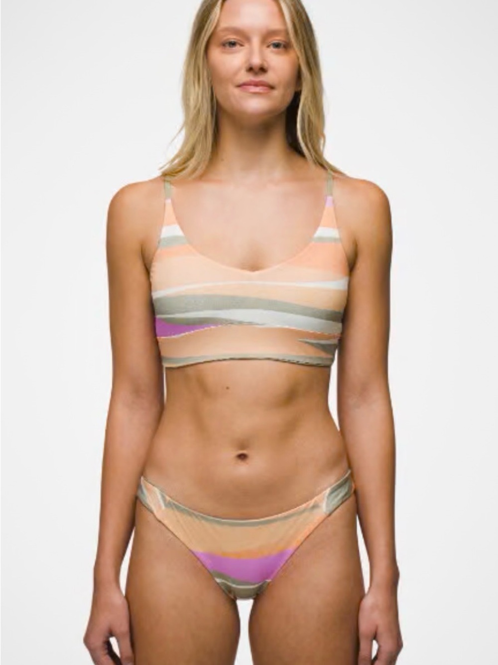 NWT prAna Women's Willow‎ Falls Reversible Bikini Set